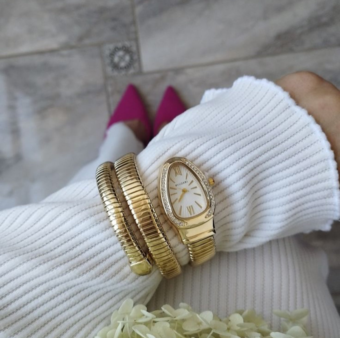 Bvlgari Serpenti Tubogas Watch.
