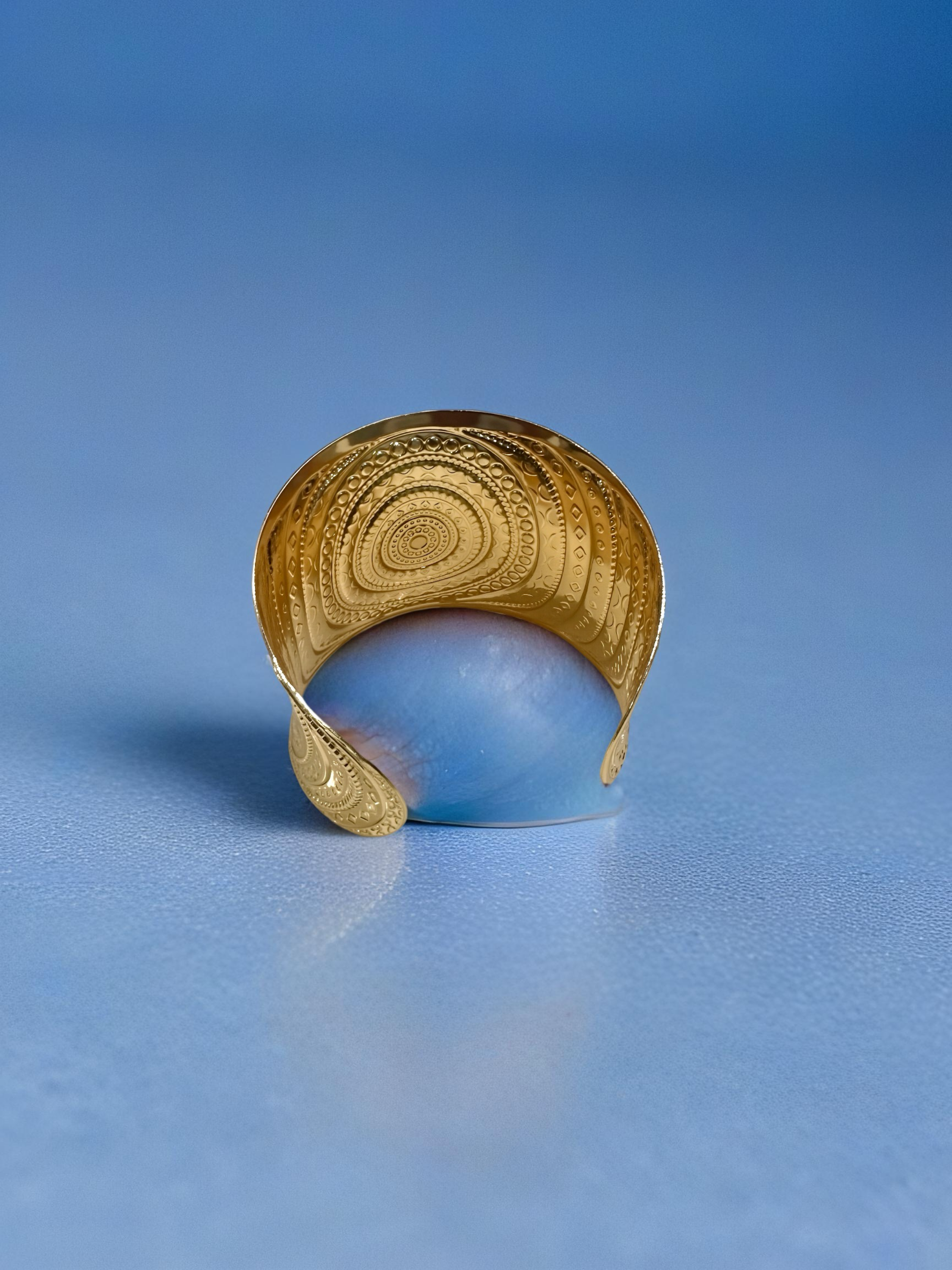 18K Gold Plated Heritage Kada