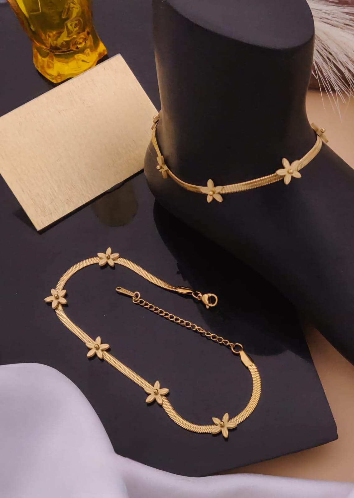 Flower Anklet