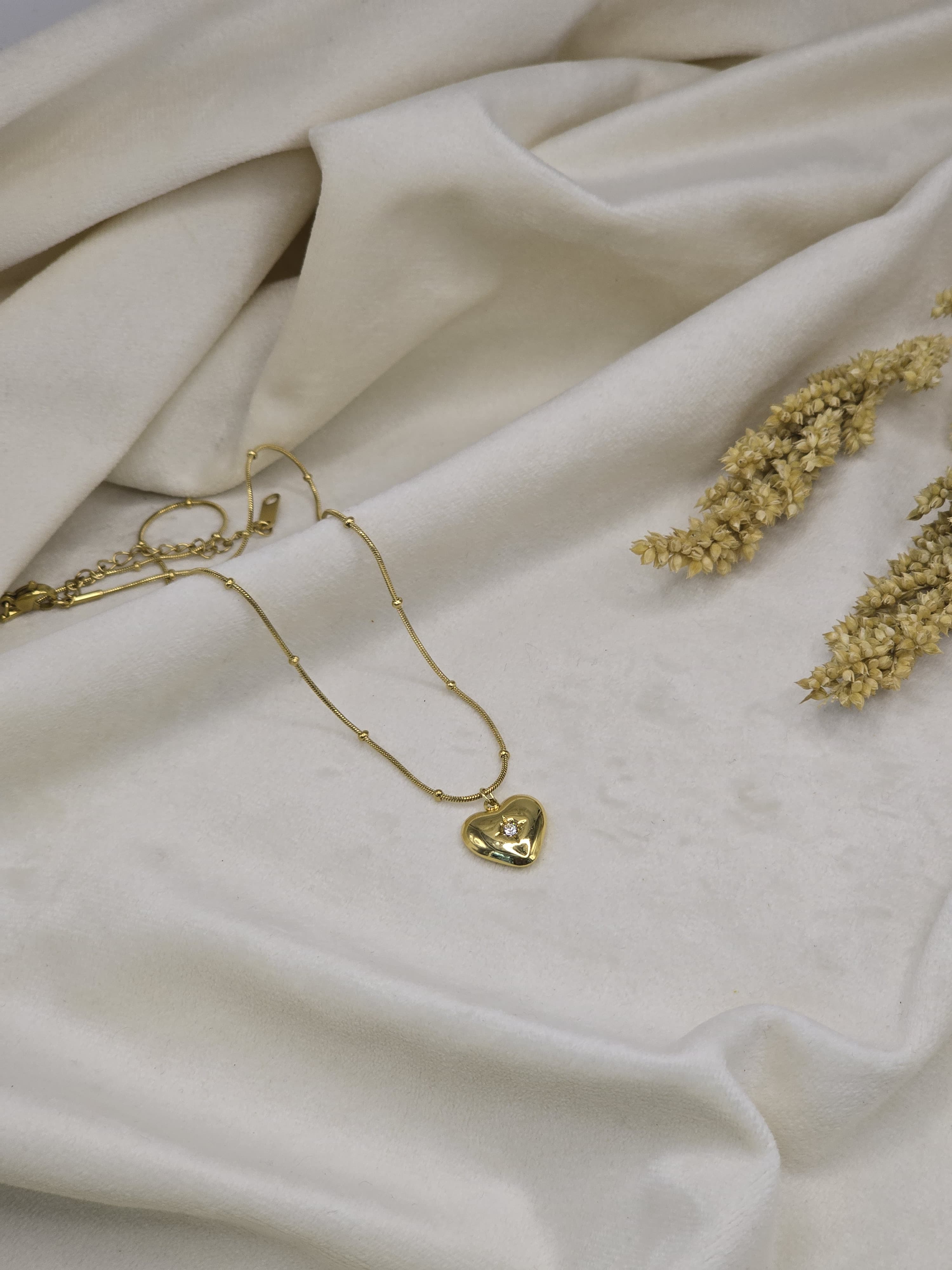 Celestial Heart Pendant Necklace