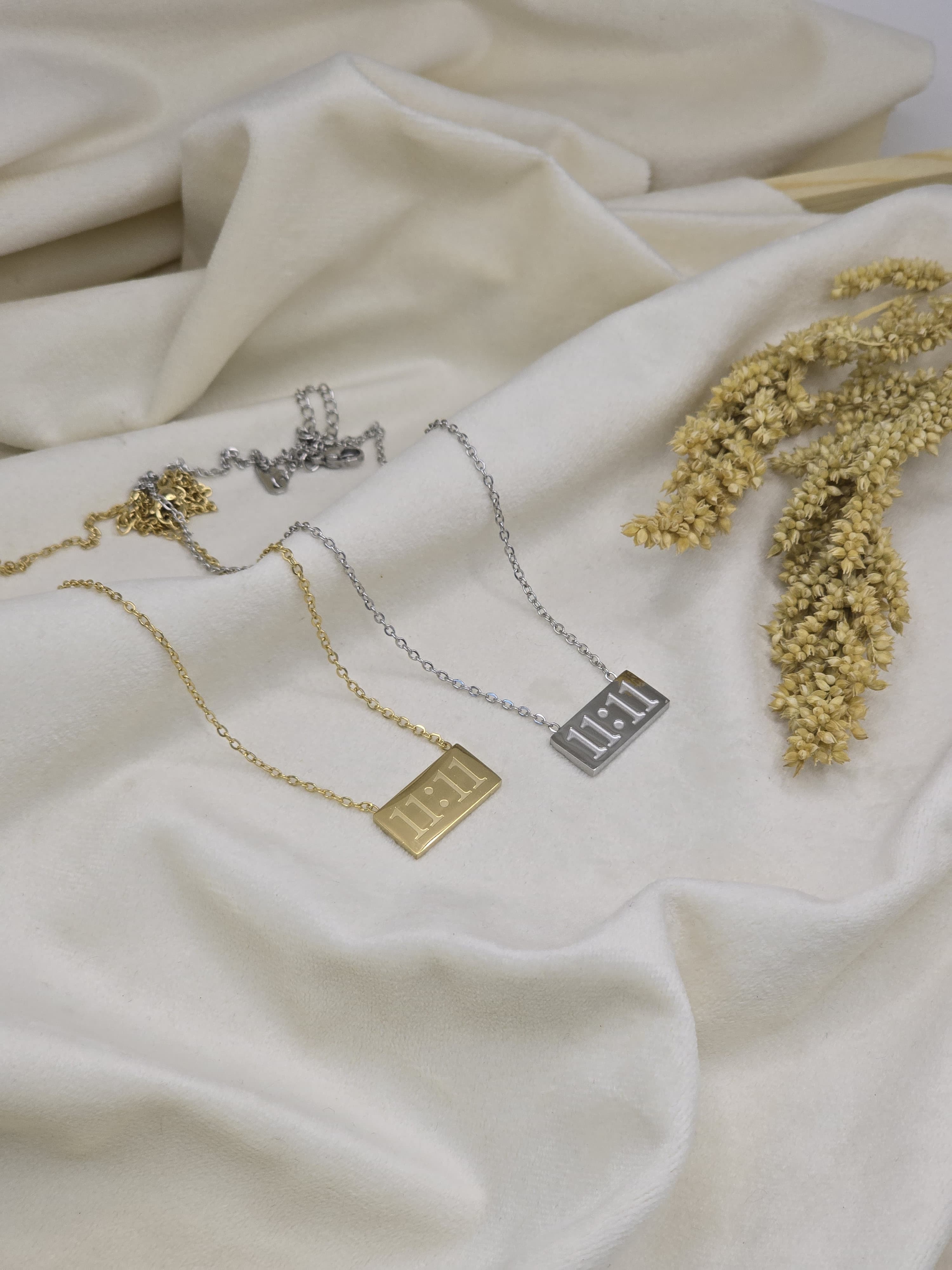 11:11 Affirmation Tag Necklaces