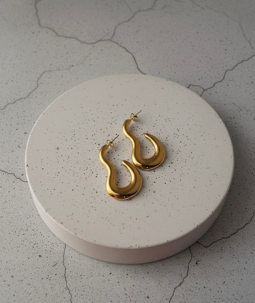 The "Fluidity" Drops earrings