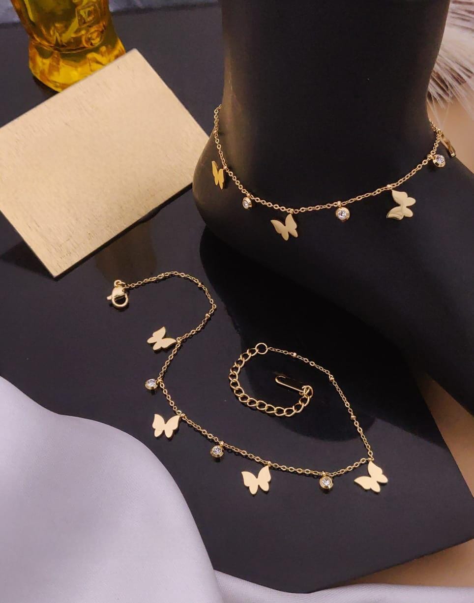 Butterflies Anklet
