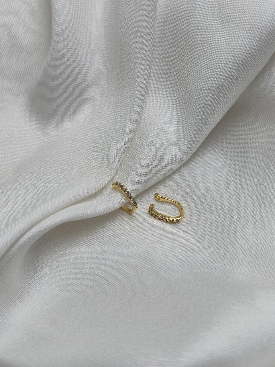 Crystal Drop Ear Cuff