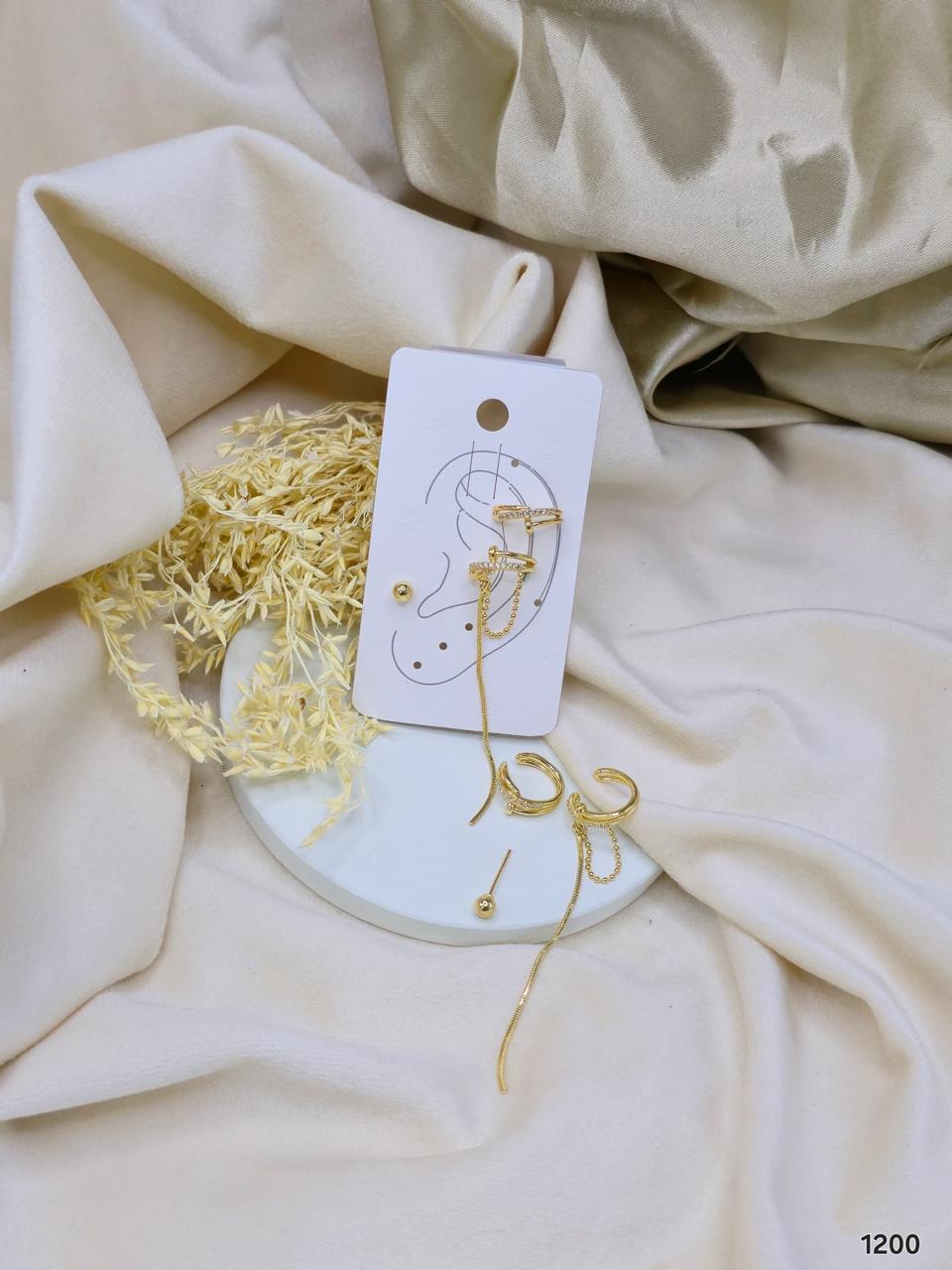 Floral Band Ear Cuff