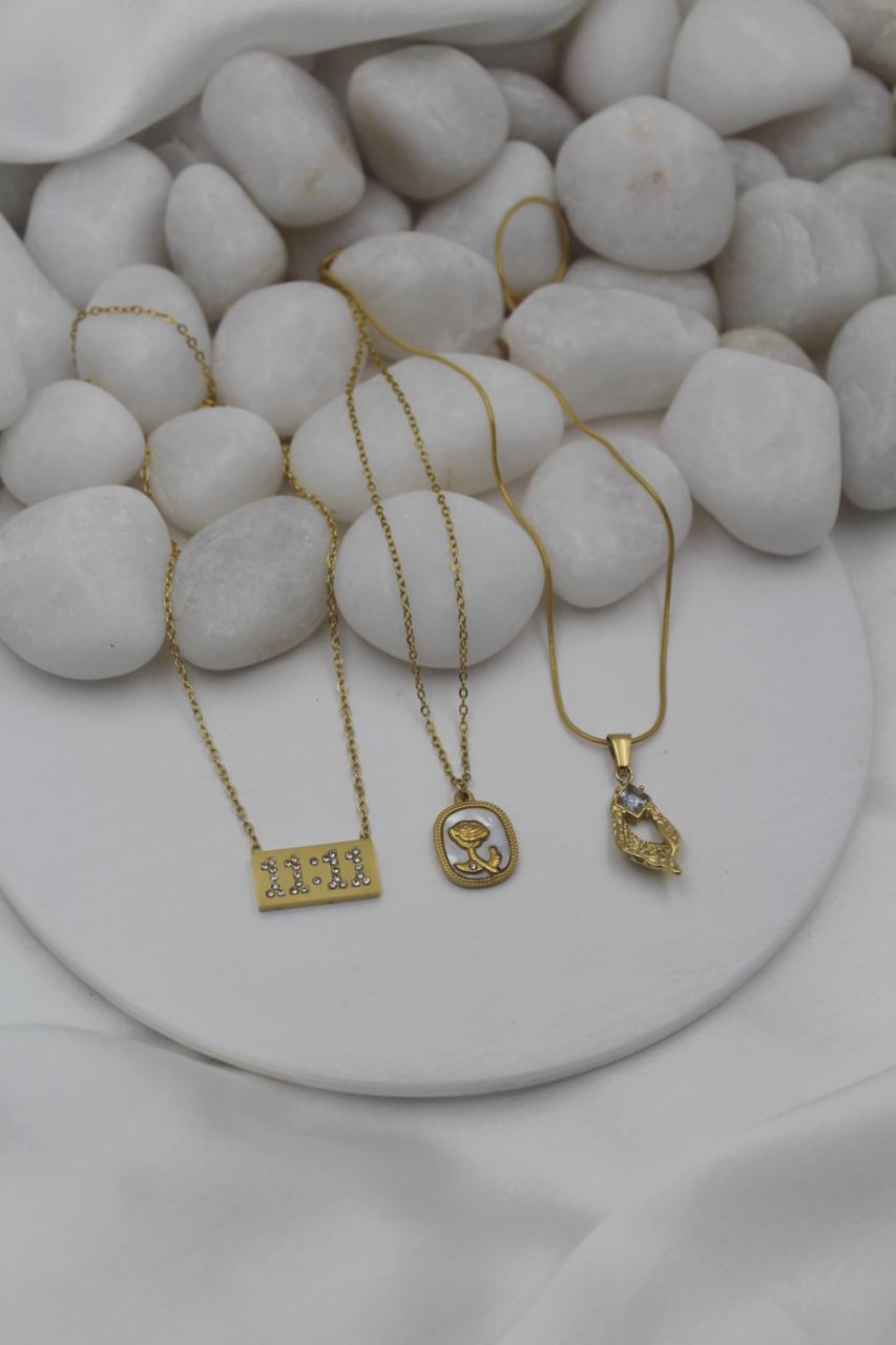 Elara Charm Minimal Chain Necklace