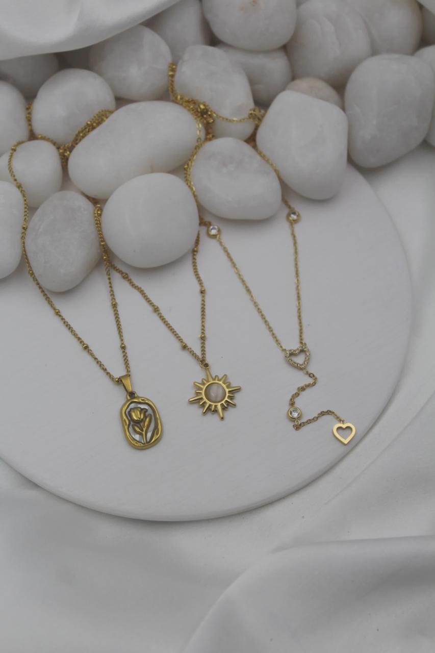 Lyra Gleam Minimal Chain Necklace