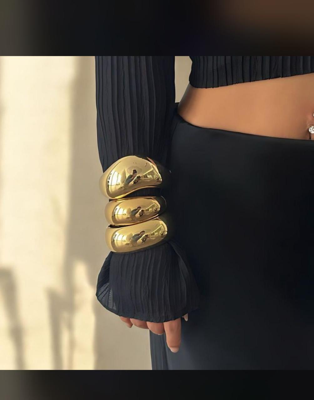 Gold Stacked Kadas